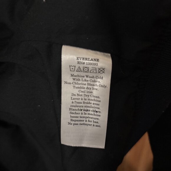 Everlane Men's Bomber Jacket (Navy, Size M) - Picture 7 of 7